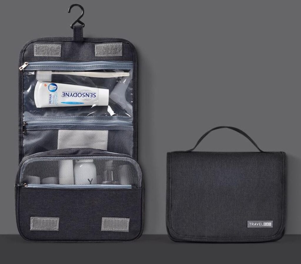 Hanging Toiletry Travel Bag - PrintnGift - Corporate Gift Singapore